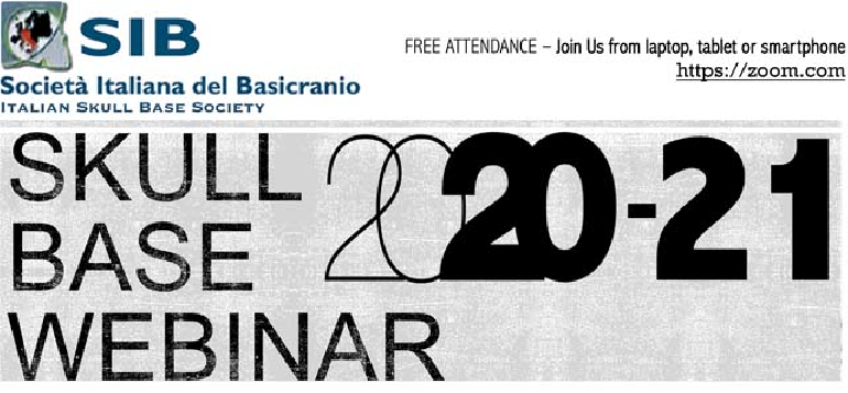 ITALIAN SKULL BASE SOCIETY WEBINAR 2020-2021 PITUITARY SURGERY TODAY Davide Locatelli, Varese, Italy