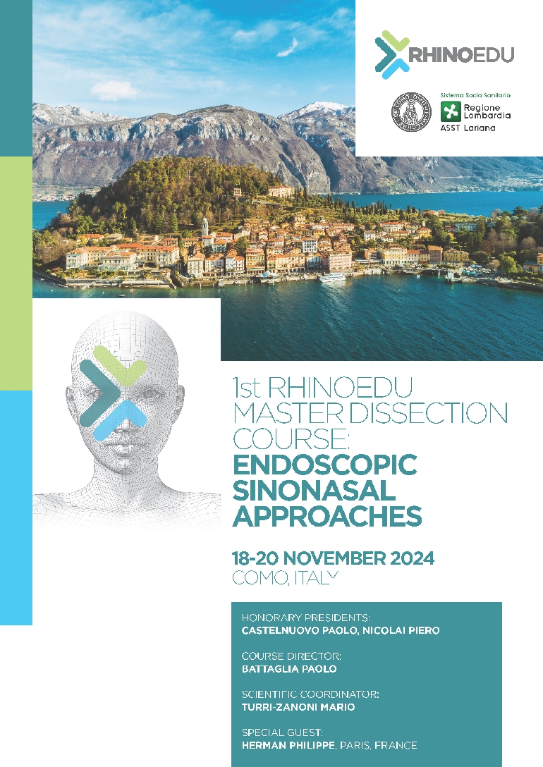 1st Rhinoedu master dissection course: Endoscopic Sinonasal Appoaches
